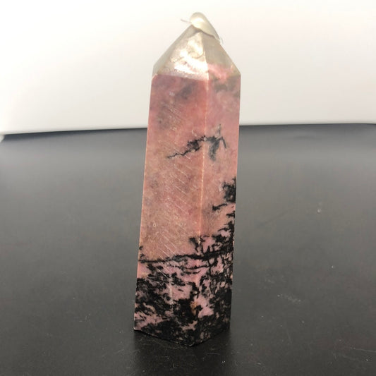 Rhodonite tower small