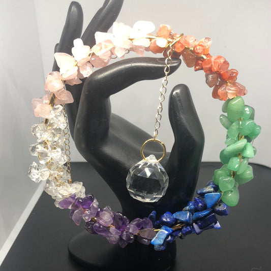 Chakra circle window/car ornament