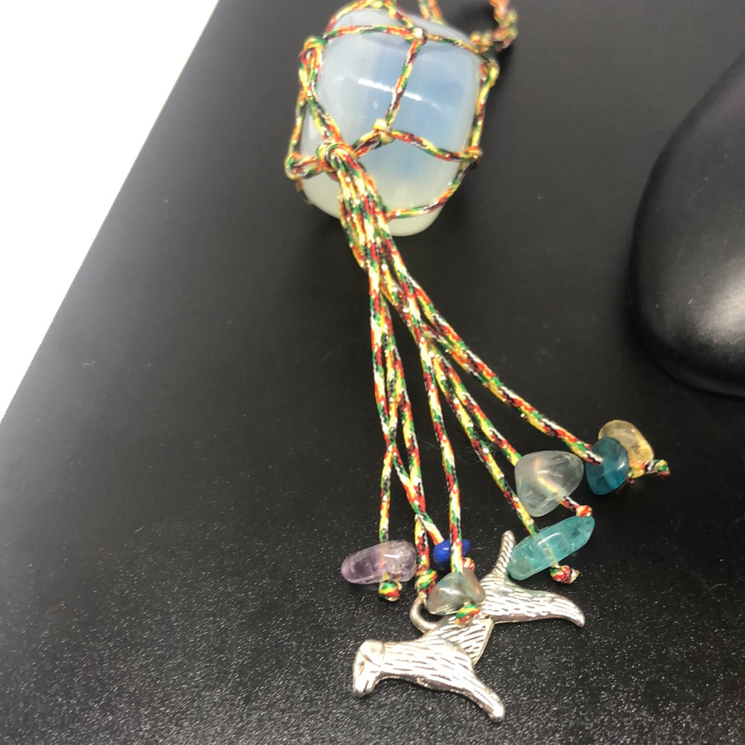 Opalite key chain