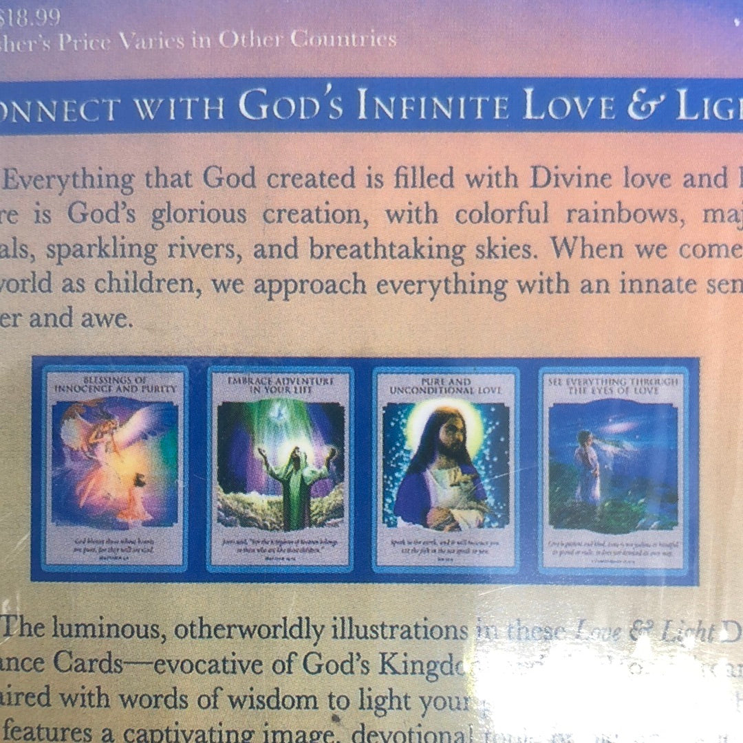 Love and light guidance cards