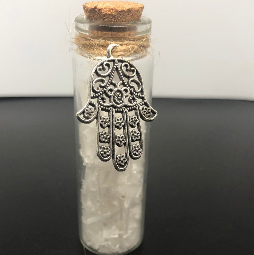 Selenite chip bottle