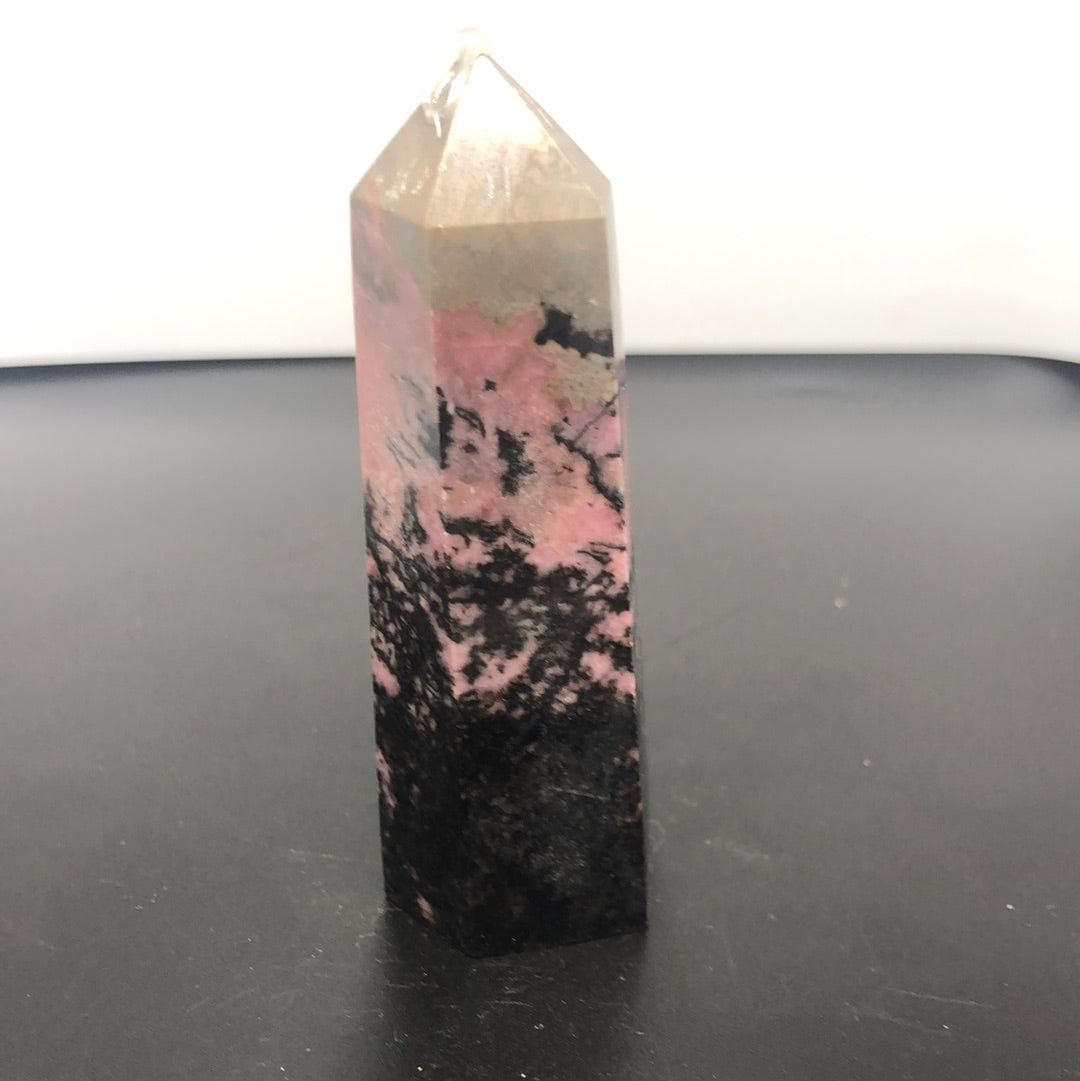 Rhodonite tower small