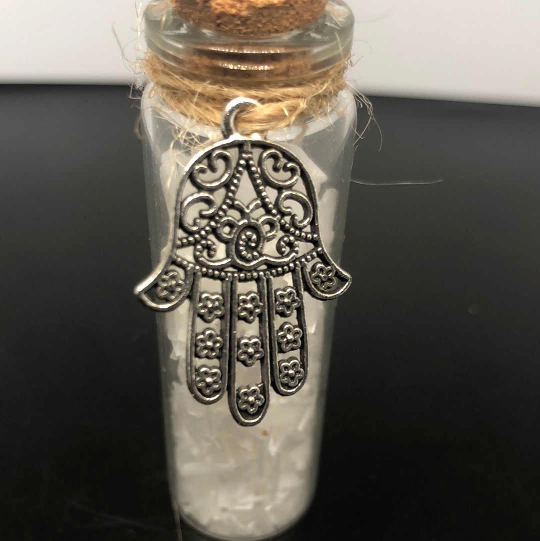 Selenite chip bottle