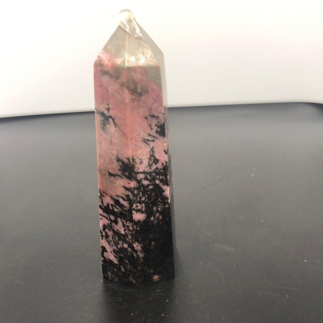 Rhodonite tower small
