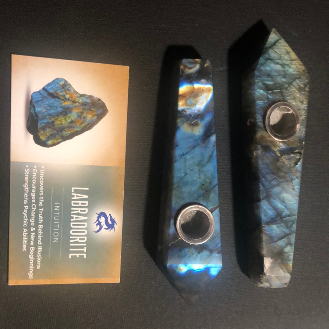 Labradorite pipes