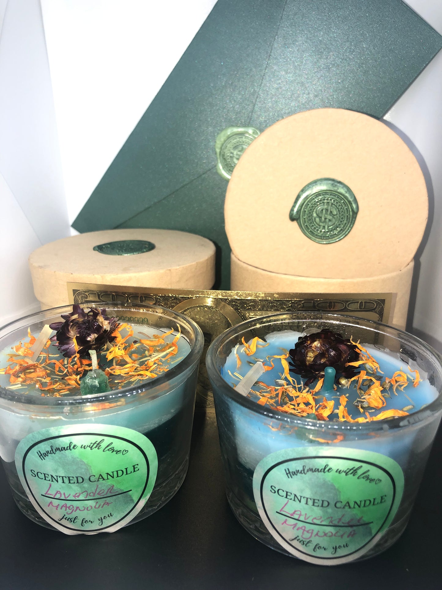 Custom Abundance candle