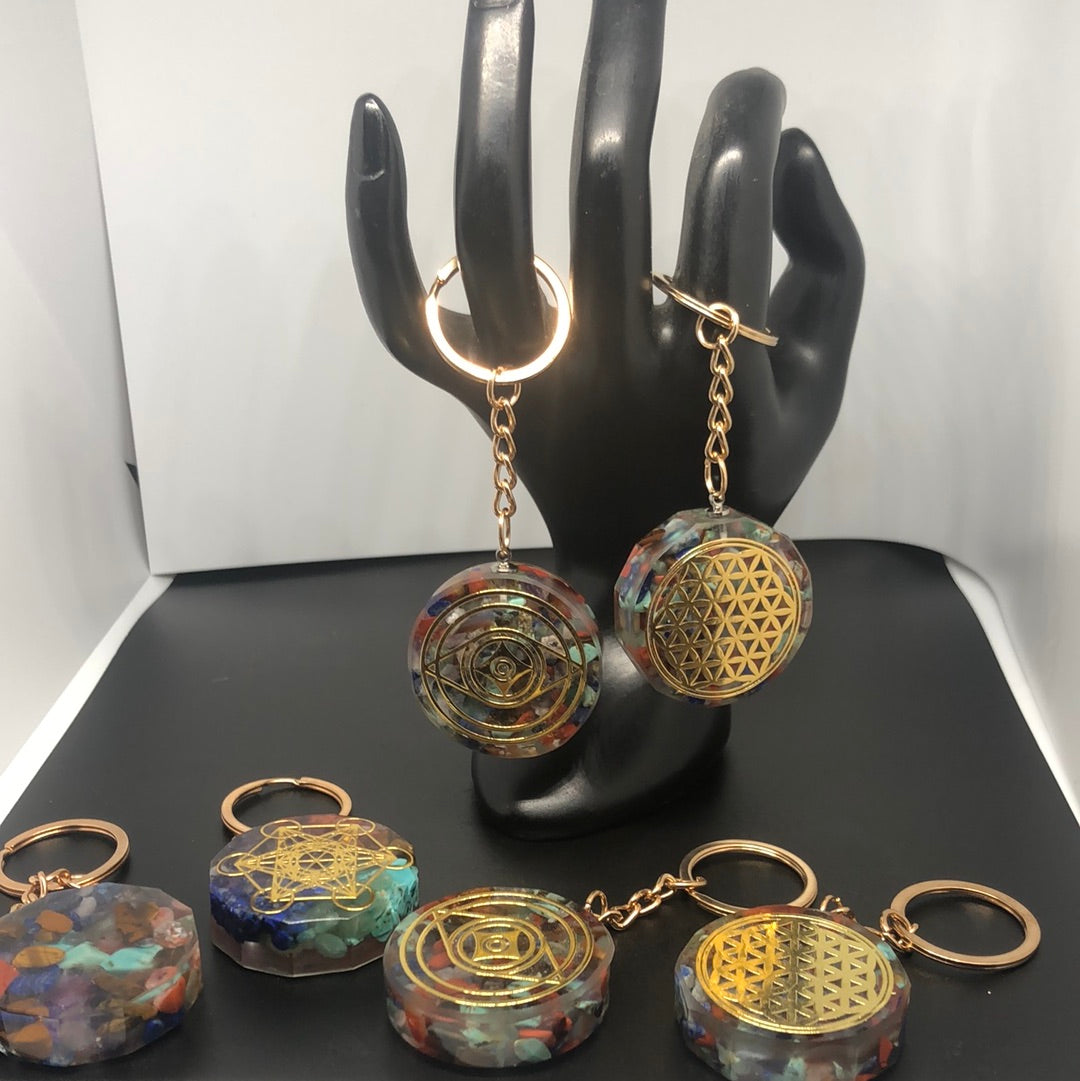 Sacred Geometry keychains