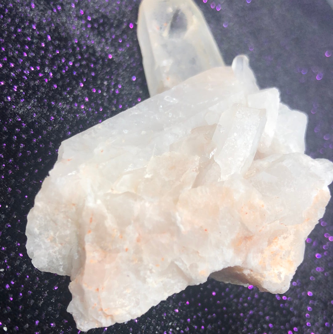 Raw clear quartz