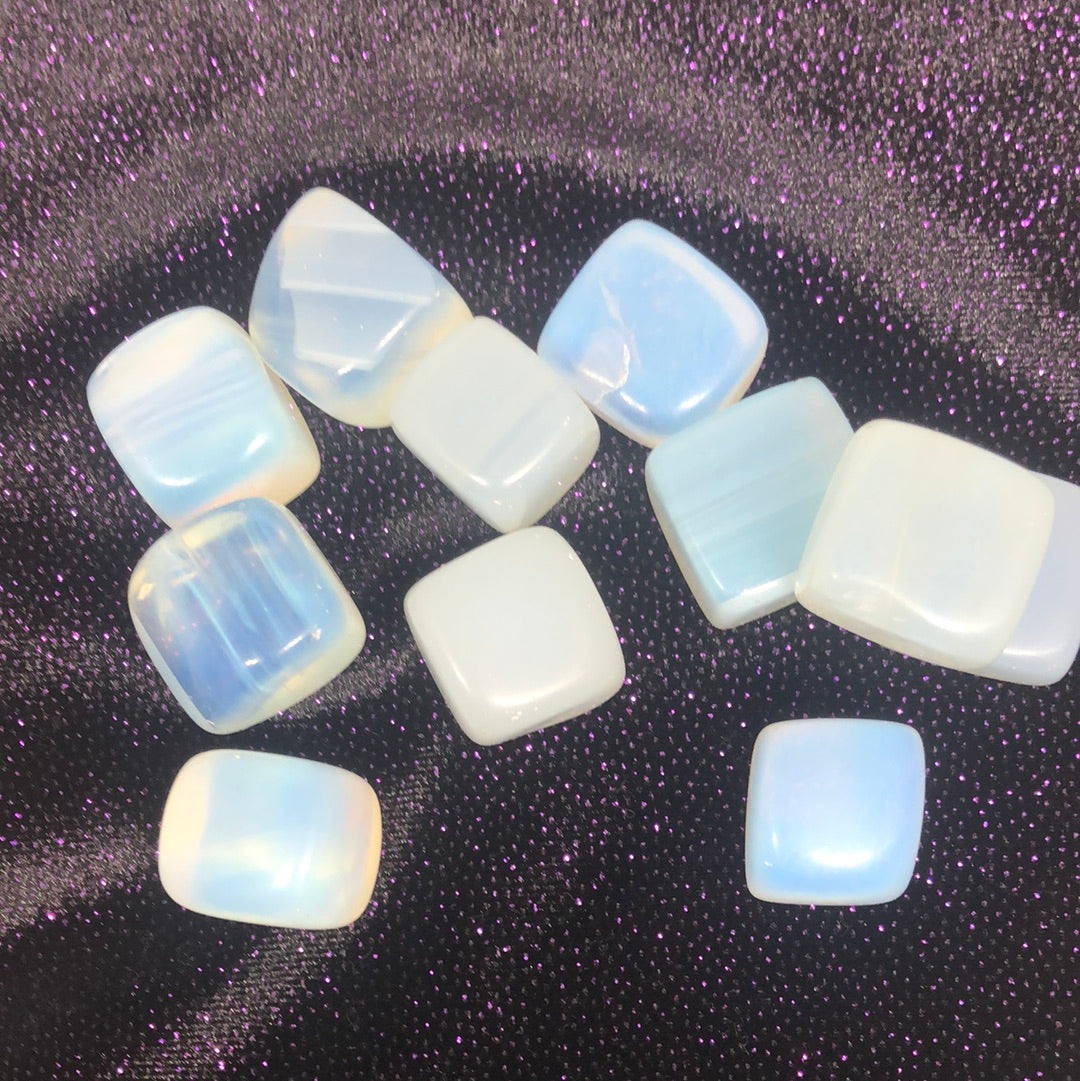 Opalite tumble stone each