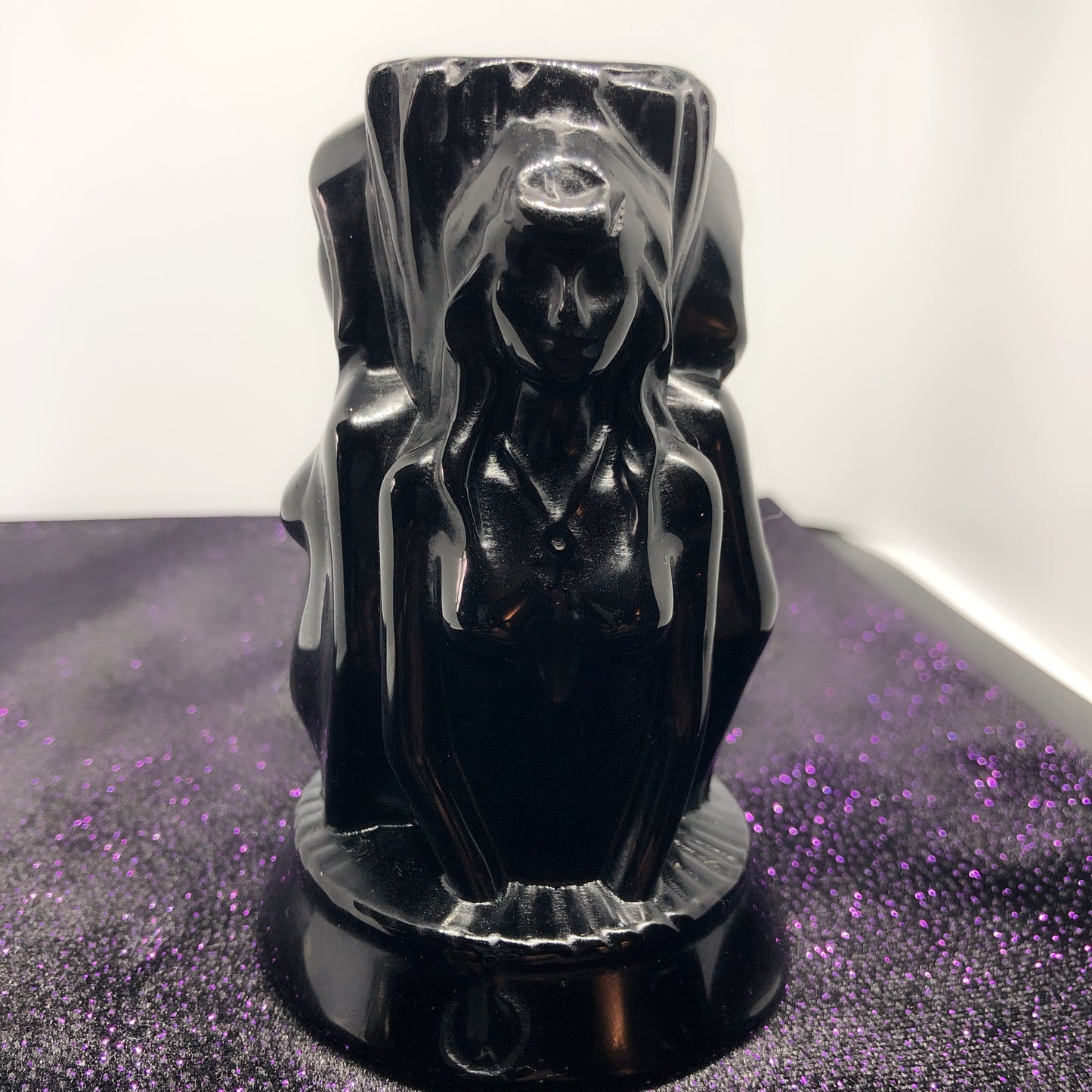 Black Obsidian Triple Goddess